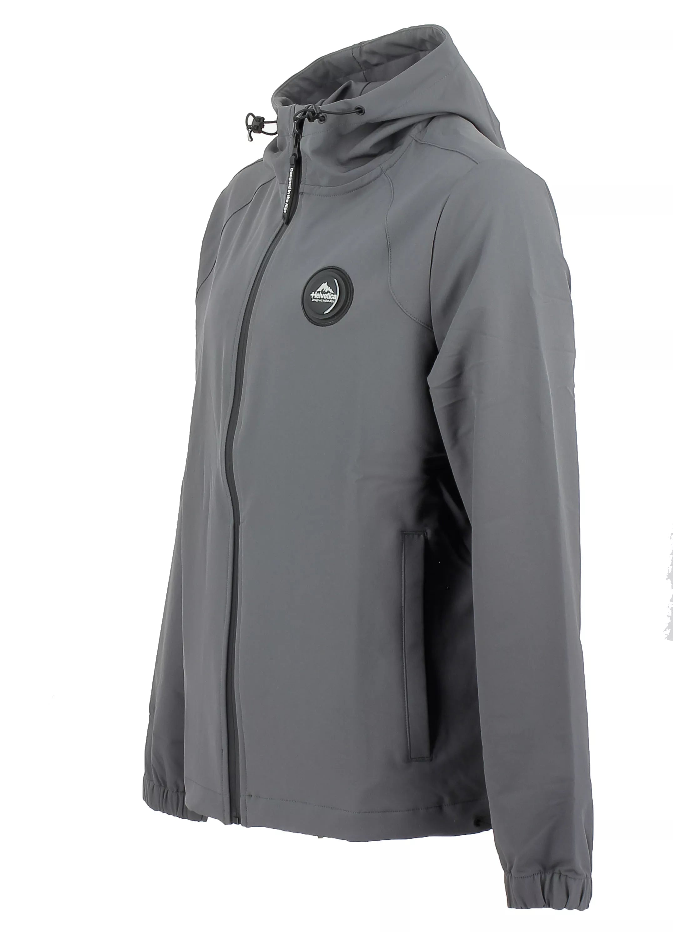 Veste de survêtement à capuche Helvetica 04 HAVANE