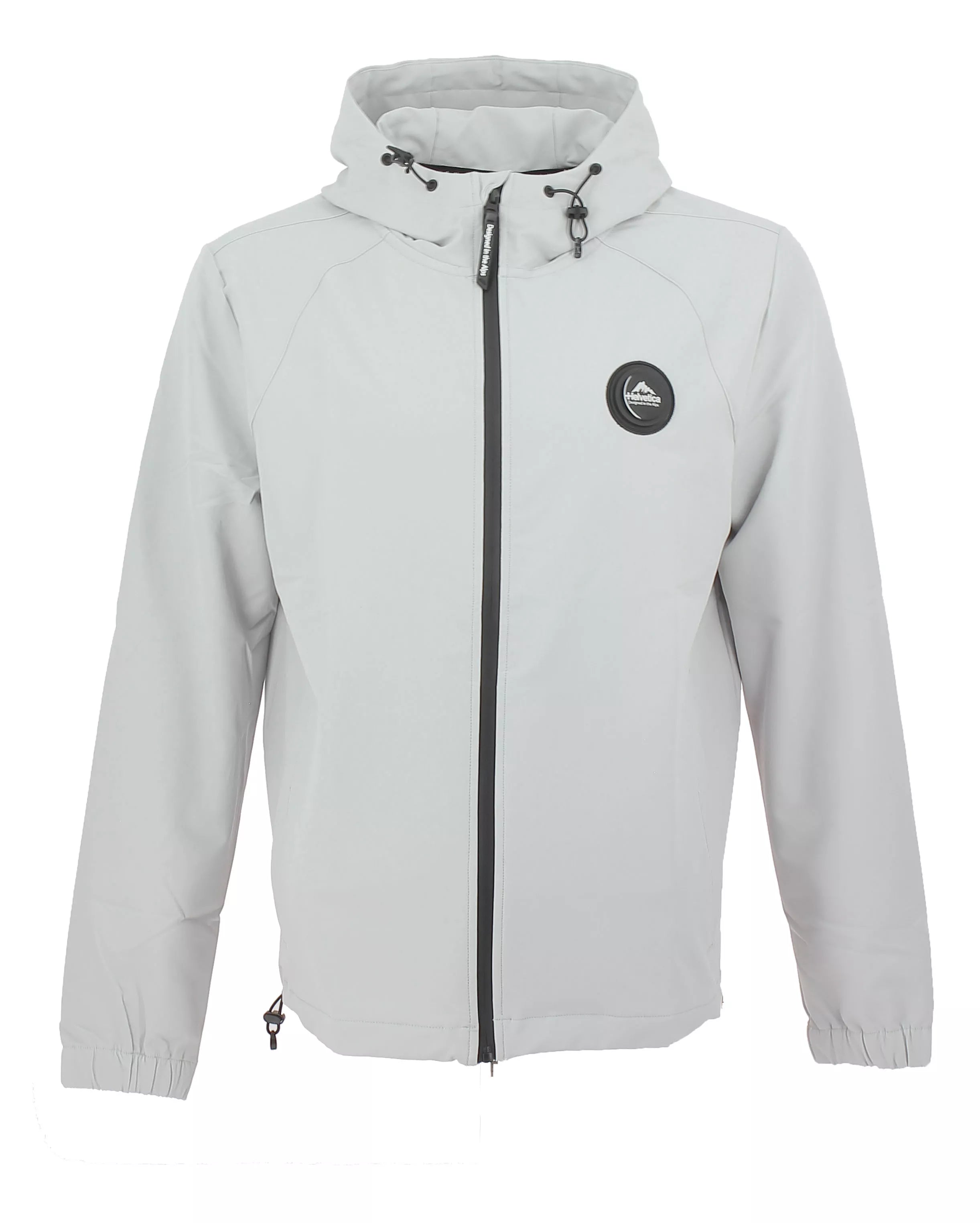 Veste de survêtement à capuche Helvetica 04 HAVANE