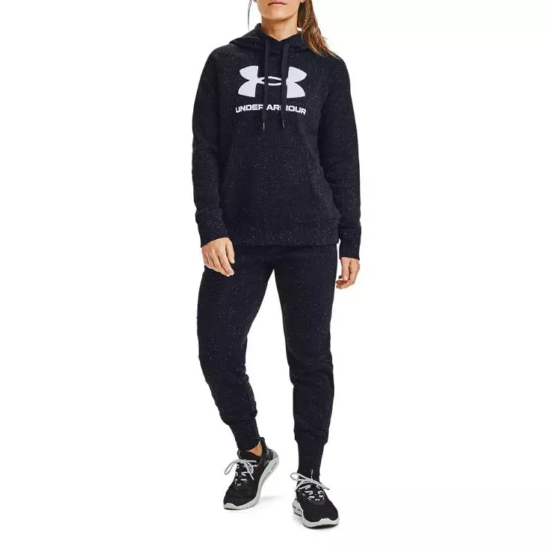 Sweat à capuche Femme Under Armour LOGO RIVAL FLEECE