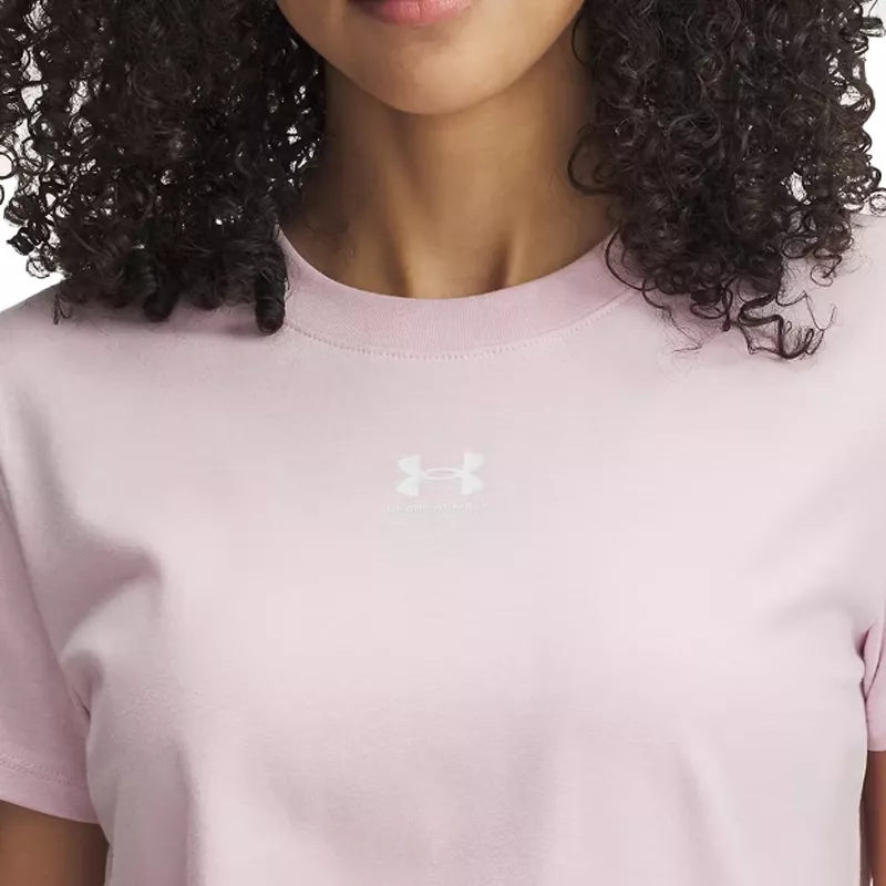 Tee-shirt Under Armour Rival Core SS Femme