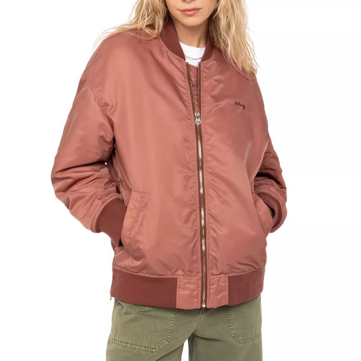 Bomber Long zippé Schott