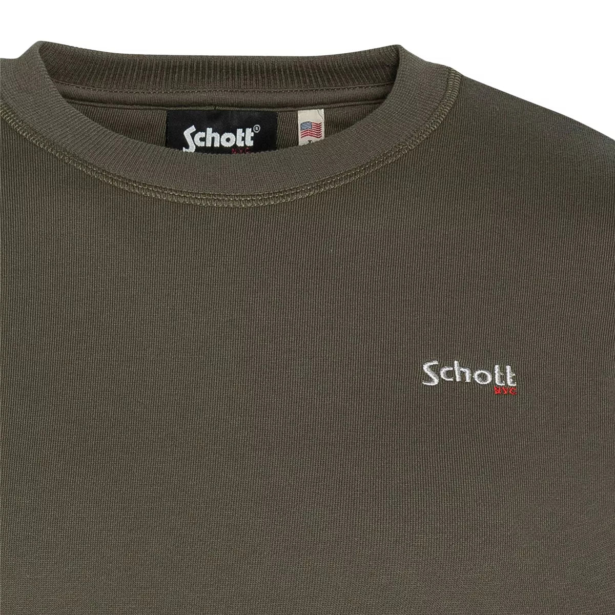 Sweatshirt Schott RDC AVEC BRODERIE