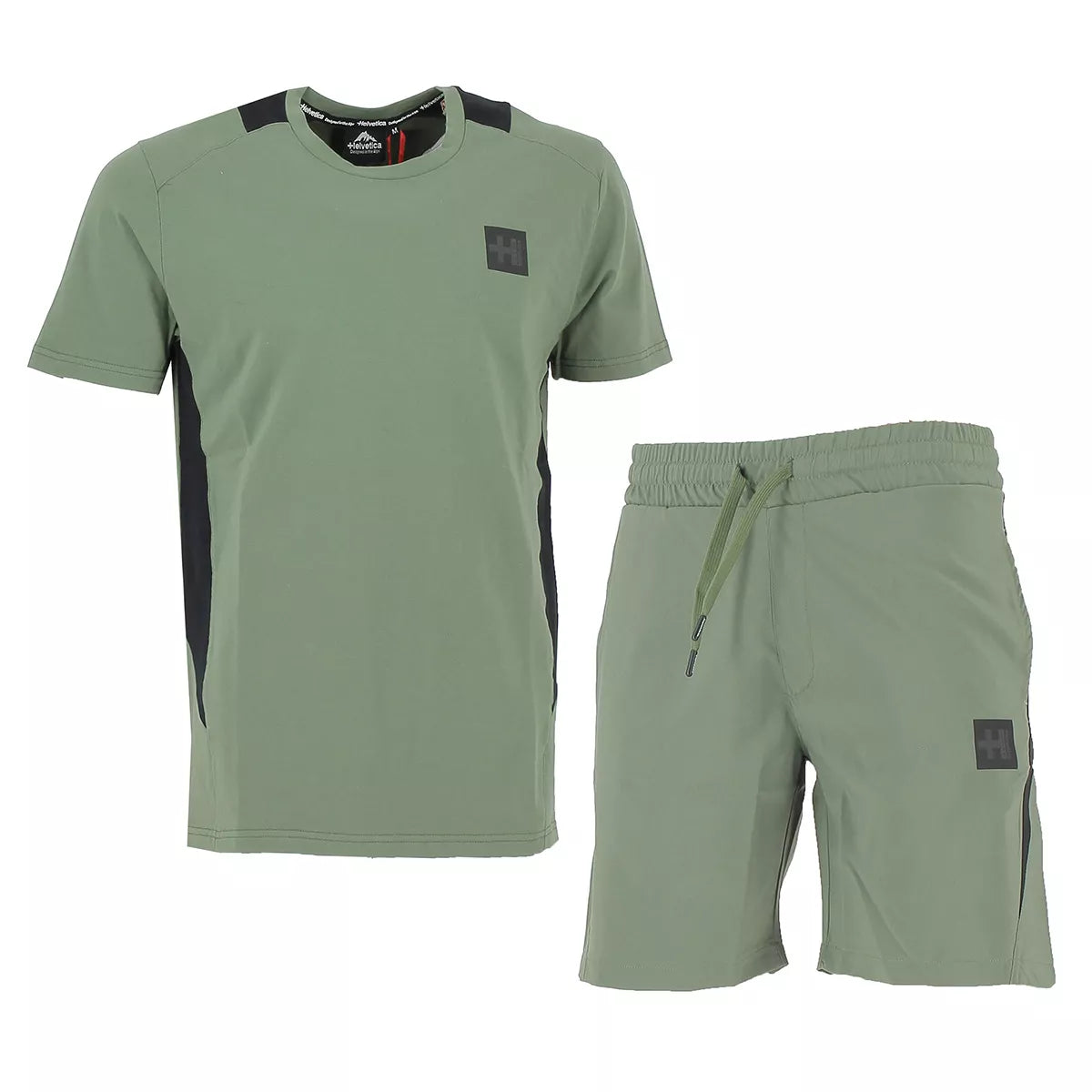 Ensemble Short Tee shirt Helvetica 40 LACAGE