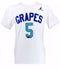 Tee-shirt Nike Jordan Retro 5 Grapes
