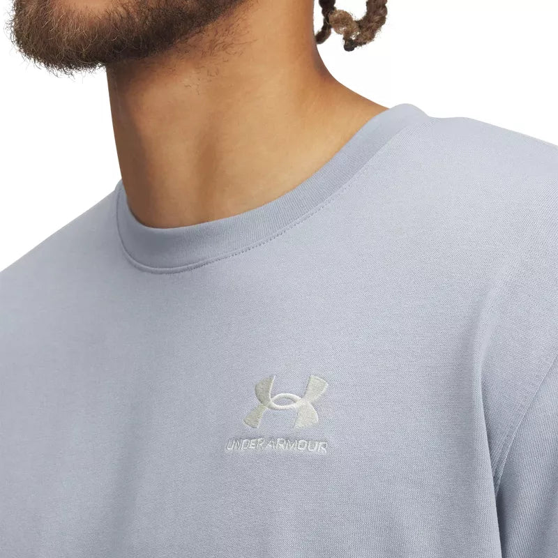 Tee-shirt Under Armour LOGO EMB HEAVYWEIGHT SS