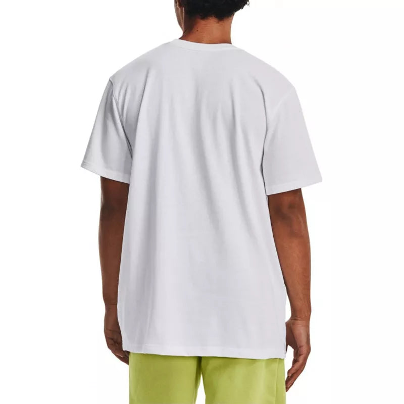 Tee-shirt Under Armour LOGO EMB HEAVYWEIGHT SS