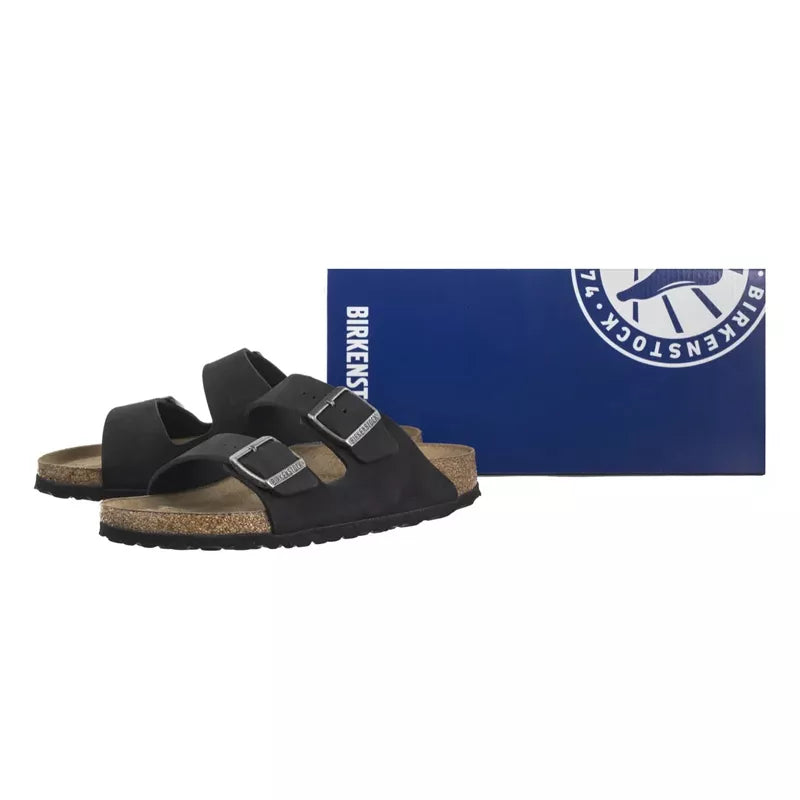 Sandale Birkenstock ARIZONA SOFT CUIR SUEDE étroite