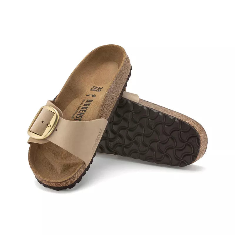 MADRID BIG BUCKLE CUIR NUBUCK