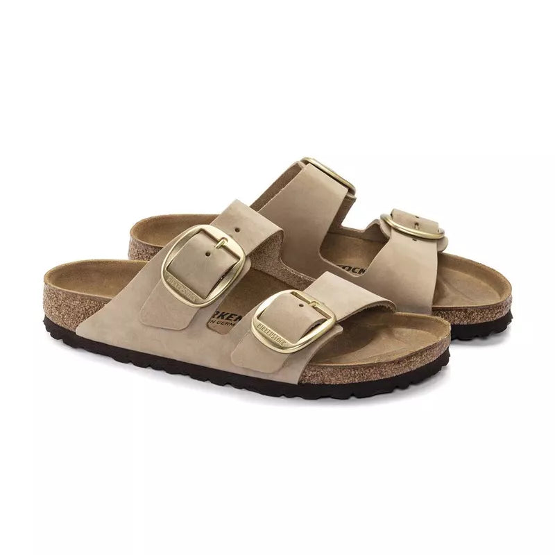 Sandale Birkenstock ARIZONA BIG BUCKLE CUIR étroite