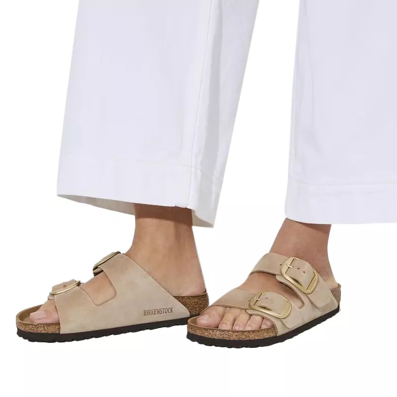Sandale Birkenstock ARIZONA BIG BUCKLE CUIR étroite