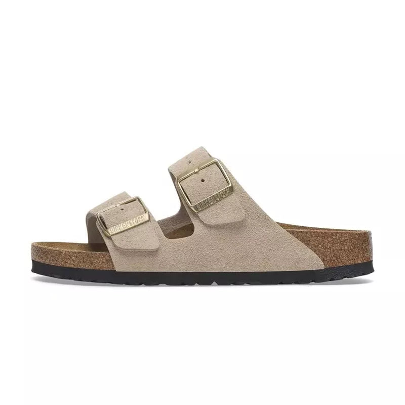 Sandale Femme Birkenstock ARIZONA CUIR SUEDE étroite