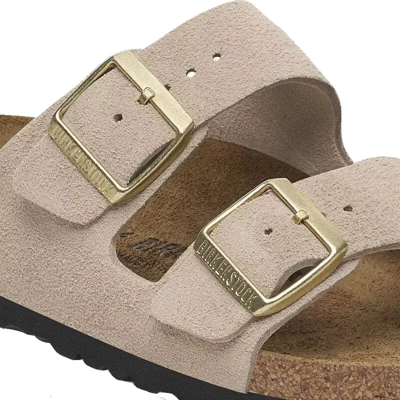 Sandale Femme Birkenstock ARIZONA CUIR SUEDE étroite