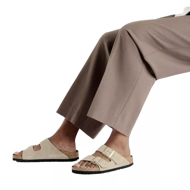 Sandale Femme Birkenstock ARIZONA CUIR SUEDE étroite