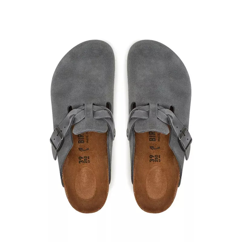 Chausson Birkenstock BOSTON SUEDE BRAIDED
