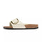 Sandale Birkenstock MADRID BIG BUCKLE CUIR étroite