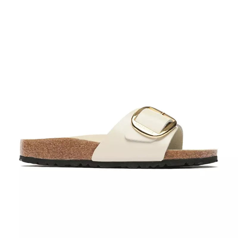 Sandale Birkenstock MADRID BIG BUCKLE CUIR étroite