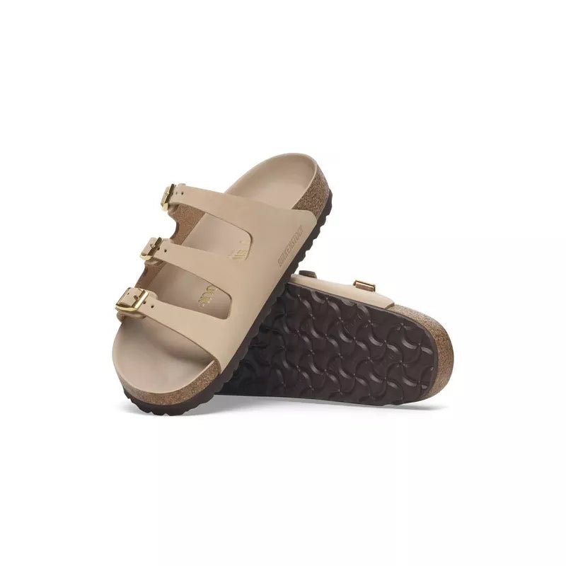 Sandale Birkenstock FLORIDA NUBUCK étroite