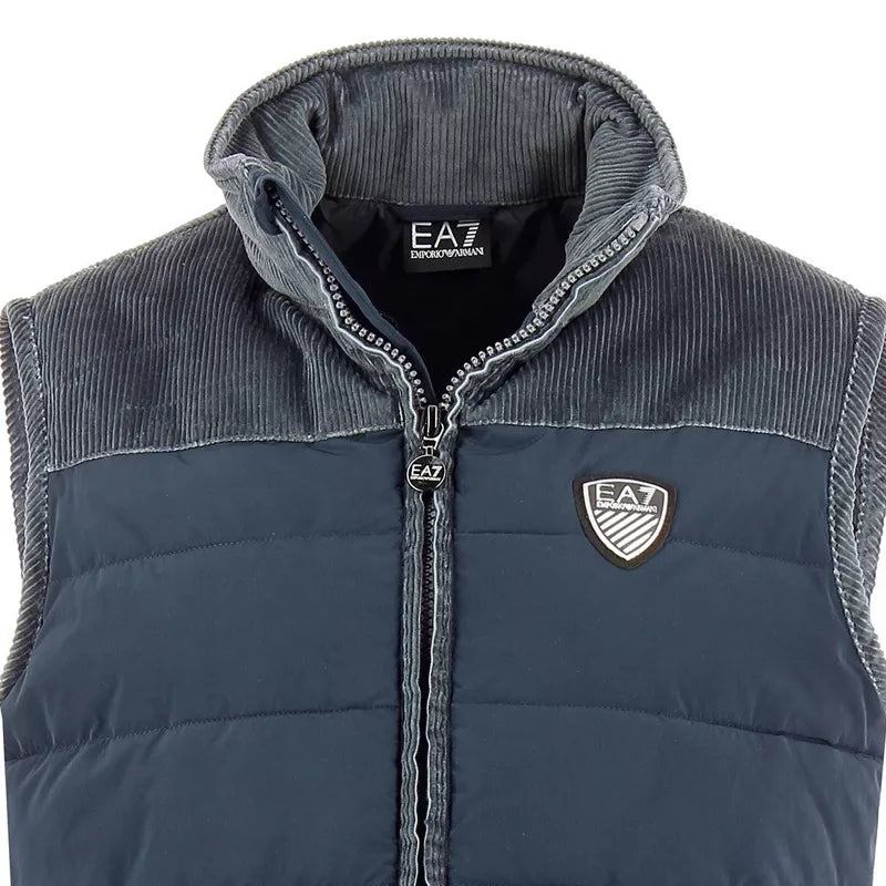 Doudoune sans manche EA7 Emporio Armani (Noir)