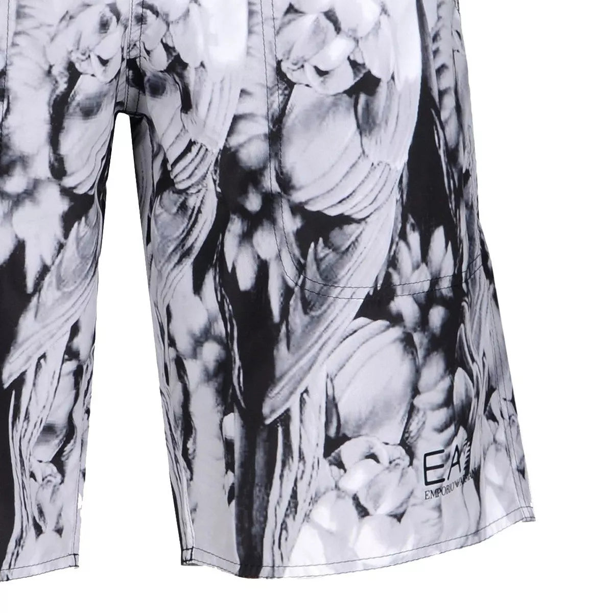 Bermuda EA7 Emporio Armani (Blanc/Noir)
