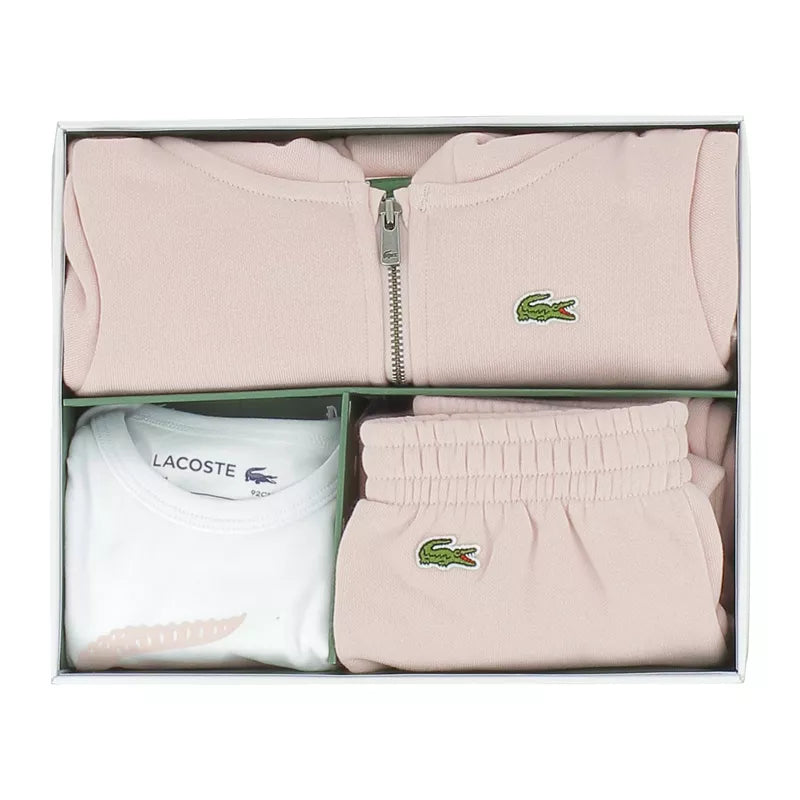 Ensemble jogging + Body ML + Tee Shirt ML Lacoste Bébé