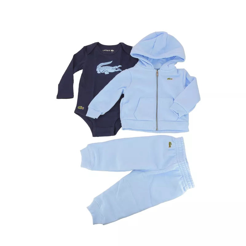 Ensemble jogging + Body ML + Tee Shirt ML Lacoste Bébé