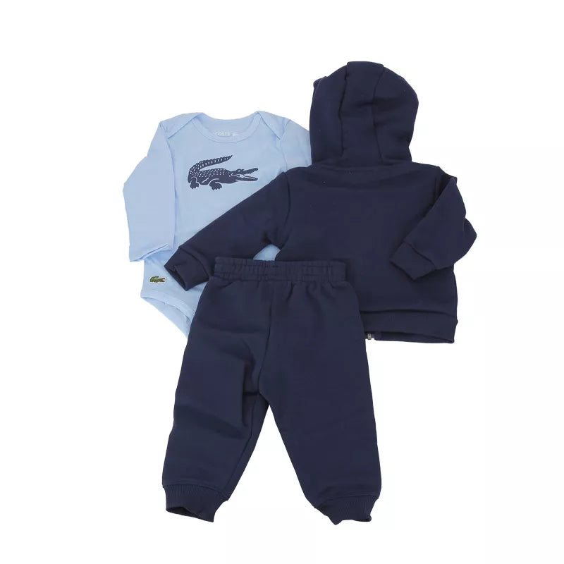 Ensemble jogging + Body ML + Tee Shirt ML Lacoste Bébé