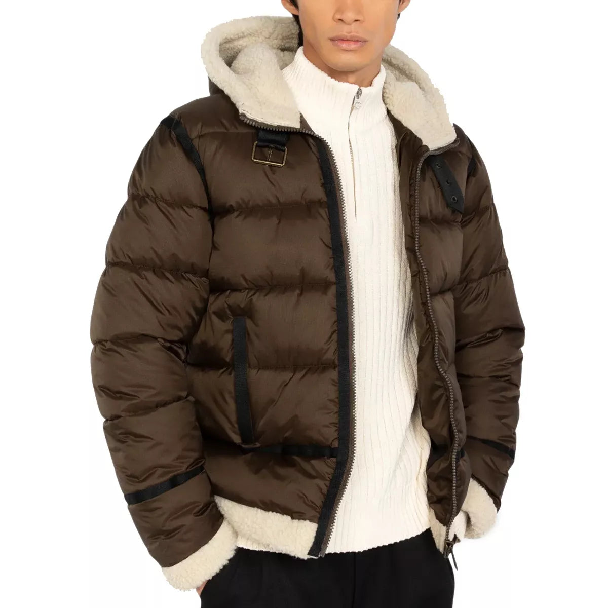 Doudoune à capuche Schott IDAK2 BOMBARDIER