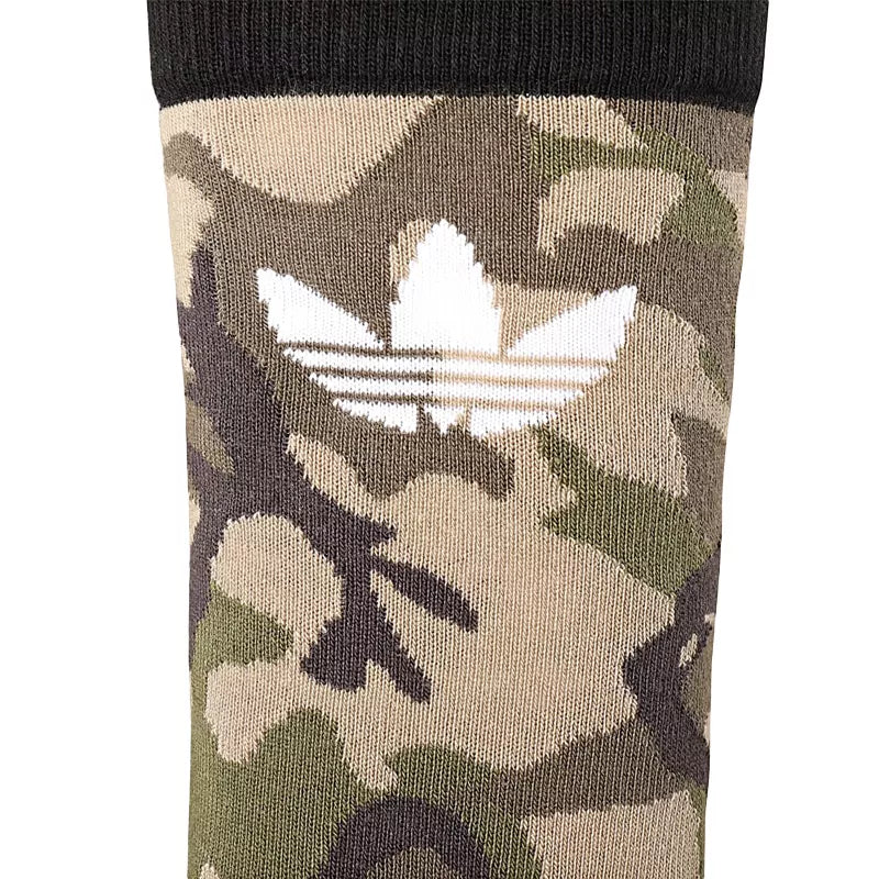 Pack 2 paires de chaussettes adidas Originals Mi-mollet Camouflage - Ref. DV1501
