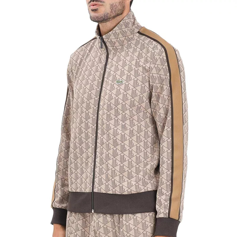 Veste de survêtement zippée Homme Lacoste PARIS JACQUARD