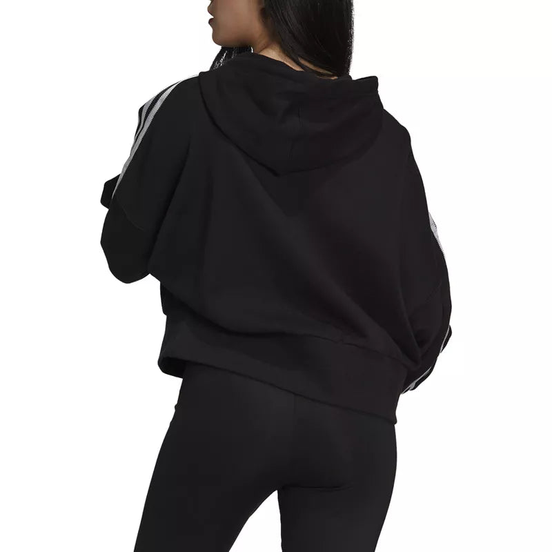 Sweat adidas Originals ADICOLOR CLASSICS SATIN TAPE CROPPED