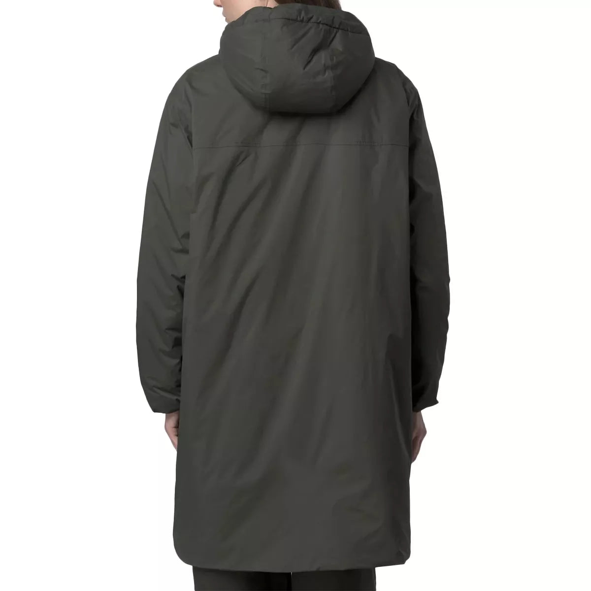 Parka Longue à Capuche Double Sherpa K-Way LE VRAI 4.0 EIFFEL EAST ORSETTO
