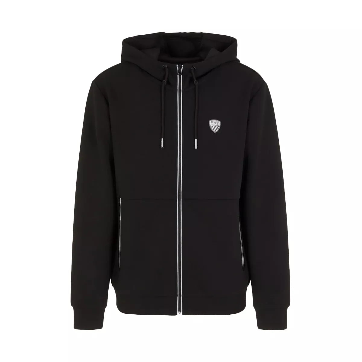 Sweatshirt à capuche zippé EA7 Emporio Armani