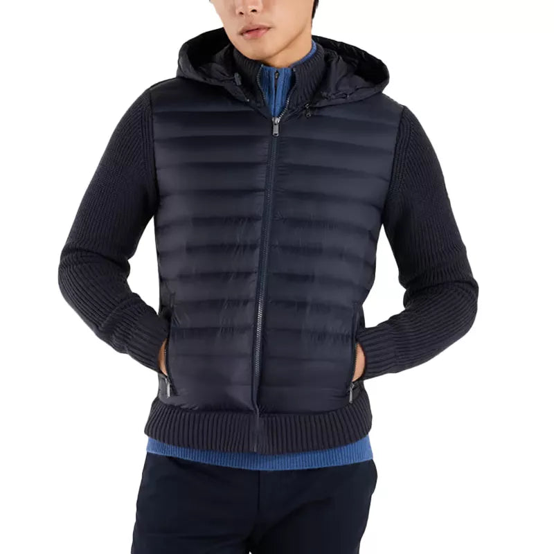 Doudoune Bi-matiere Jott JUMPING