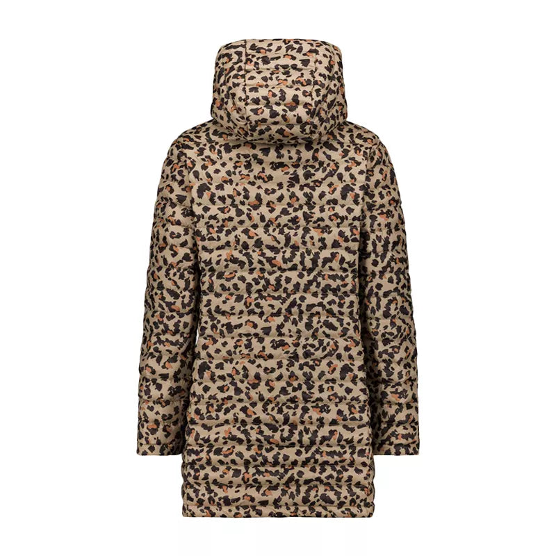 Doudoune Longue Reversible à Capuche Jott VERONE PRINT