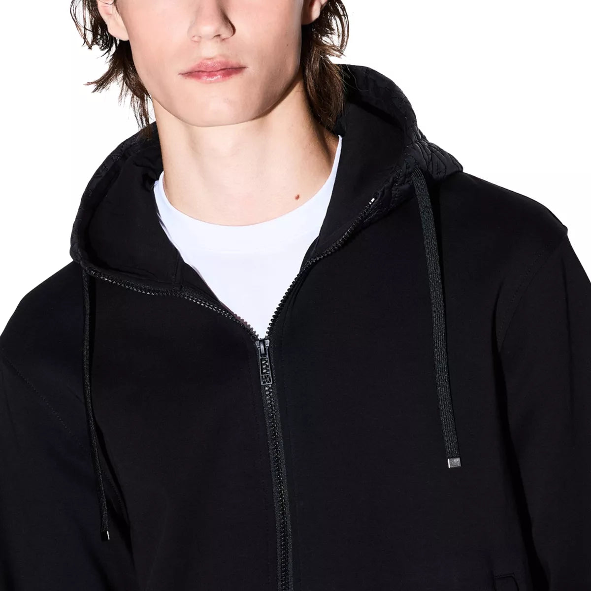 Sweatshirt à capuche zippé Armani Exchange