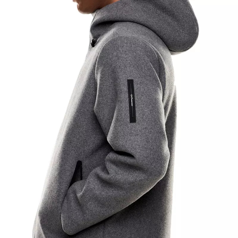 Caban à capuche EA7 Emporio Armani