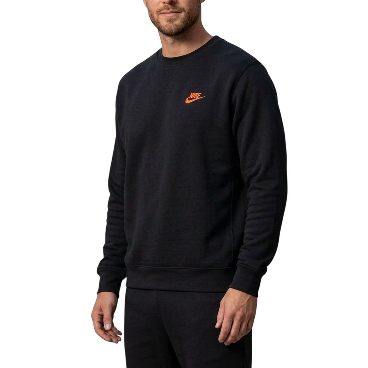 Sweatshirt Homme Nike AW77 CONTENDER CREW NECK