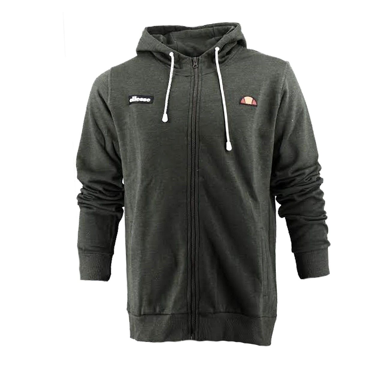 Gilet sweat de survêtement Ellesse EH H SWS ZIP CLASSIC - Ref. EH-H-SWS-ZIP-CLAS-KAKI
