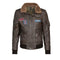Blouson Gipsy CRUISE W16 LAKEV - Ref. CRUISE-W16-LAKEV-DARK-BRO