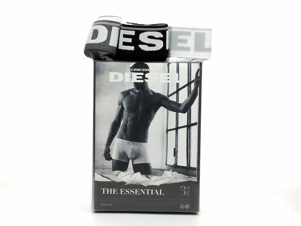 Diesel 3 Boxers Diesel Umbx Kory (Noir/Blanc/Gris)
