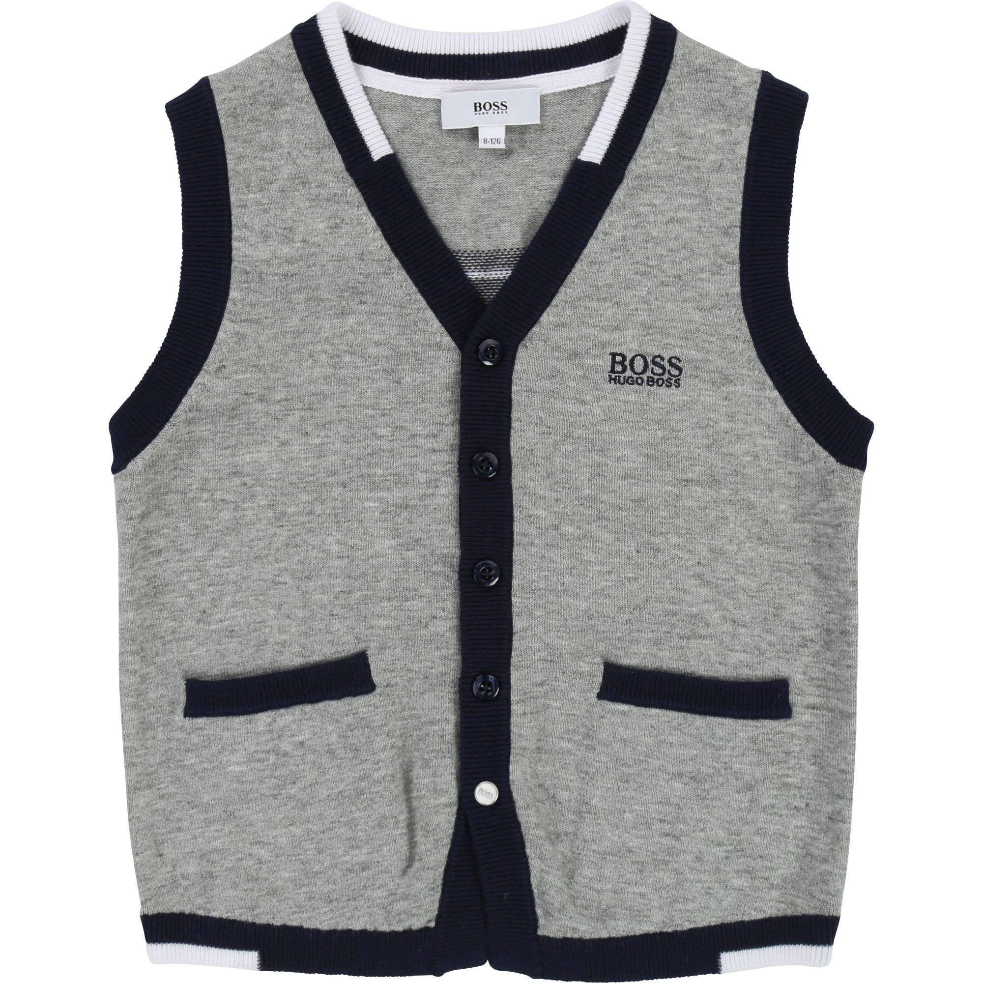 Sweats Hugo Boss GILET SANS MANCHE - Ref. J25D43-A33