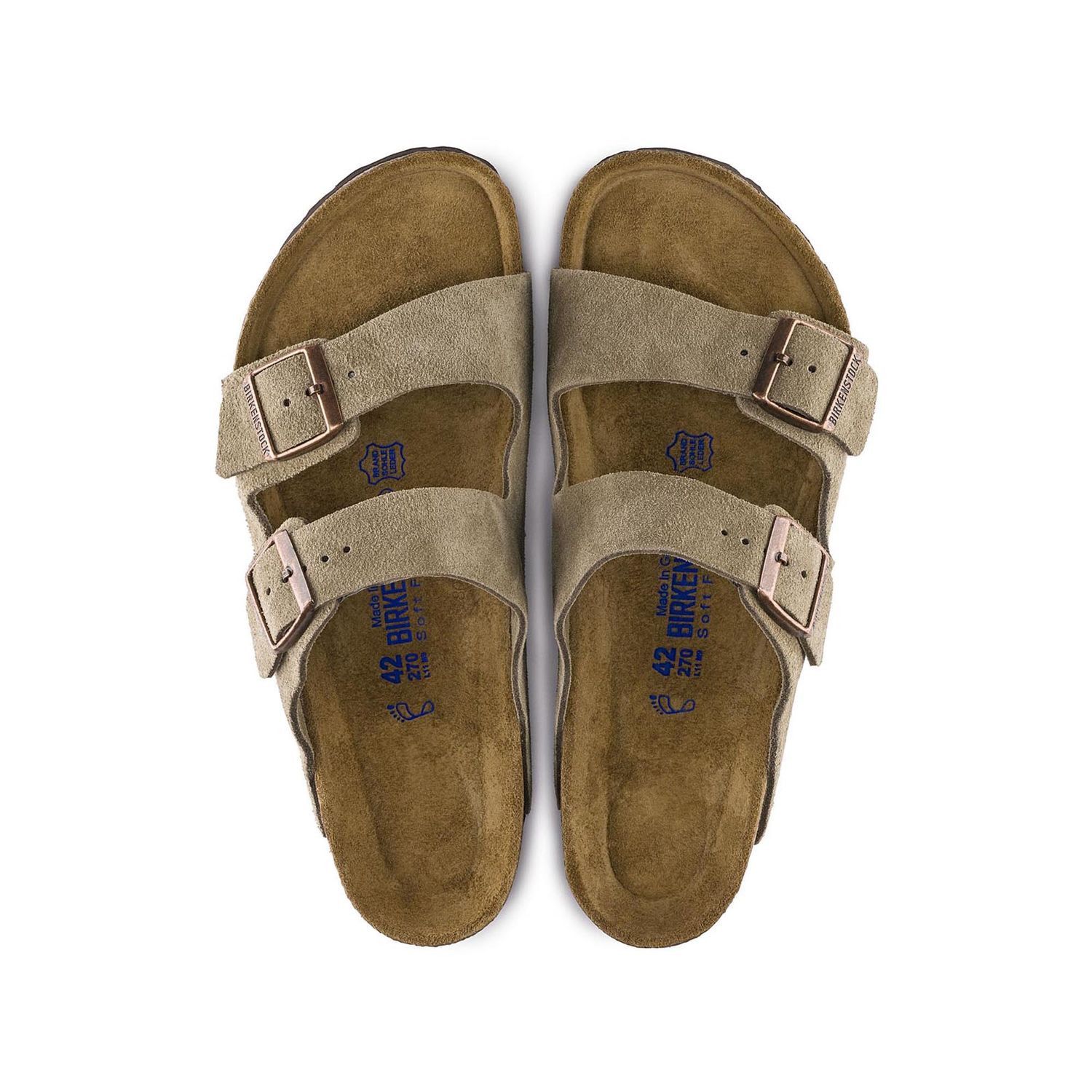 Sandales Birkenstock ARIZONA SFB CUIR - Ref. BK951301