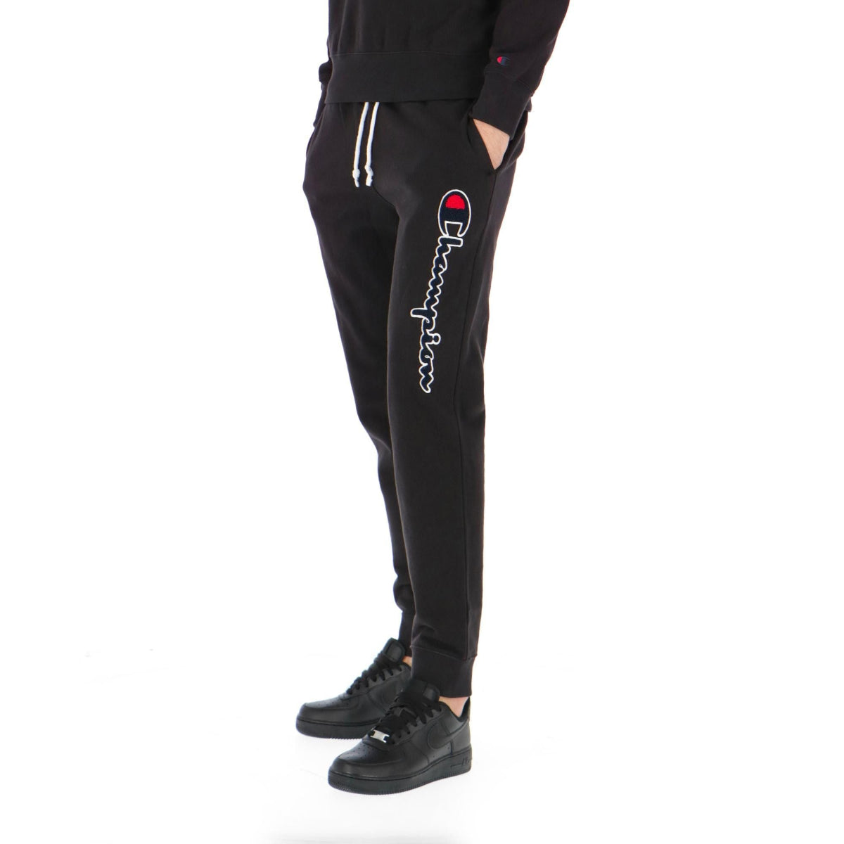 Pantalons de survêtement Champion RIB CUFF PANTS - Ref. 212943-KK001