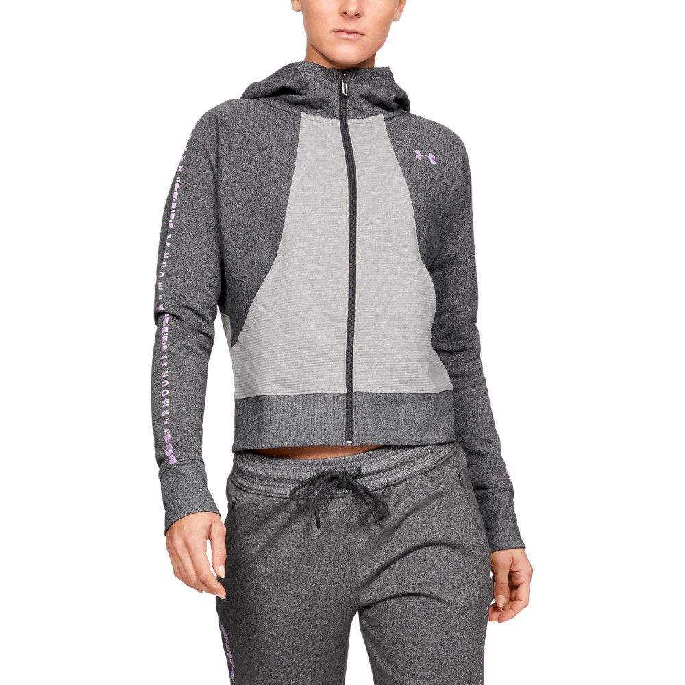 Vestes de survêtement Under Armour TB OTTOMAN FLEECE FZ WM GRAPHIC - Ref. 1321182-010