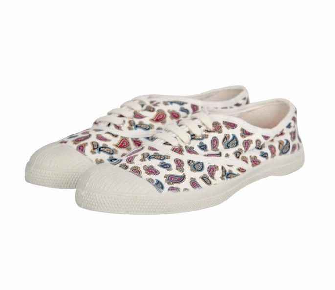 Baskets Bensimon TENNIS LACET MINI BANDANA - Ref. F15004C20D-101