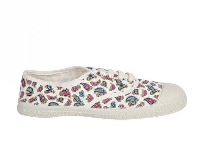 Baskets Bensimon TENNIS LACET MINI BANDANA - Ref. F15004C20D-101