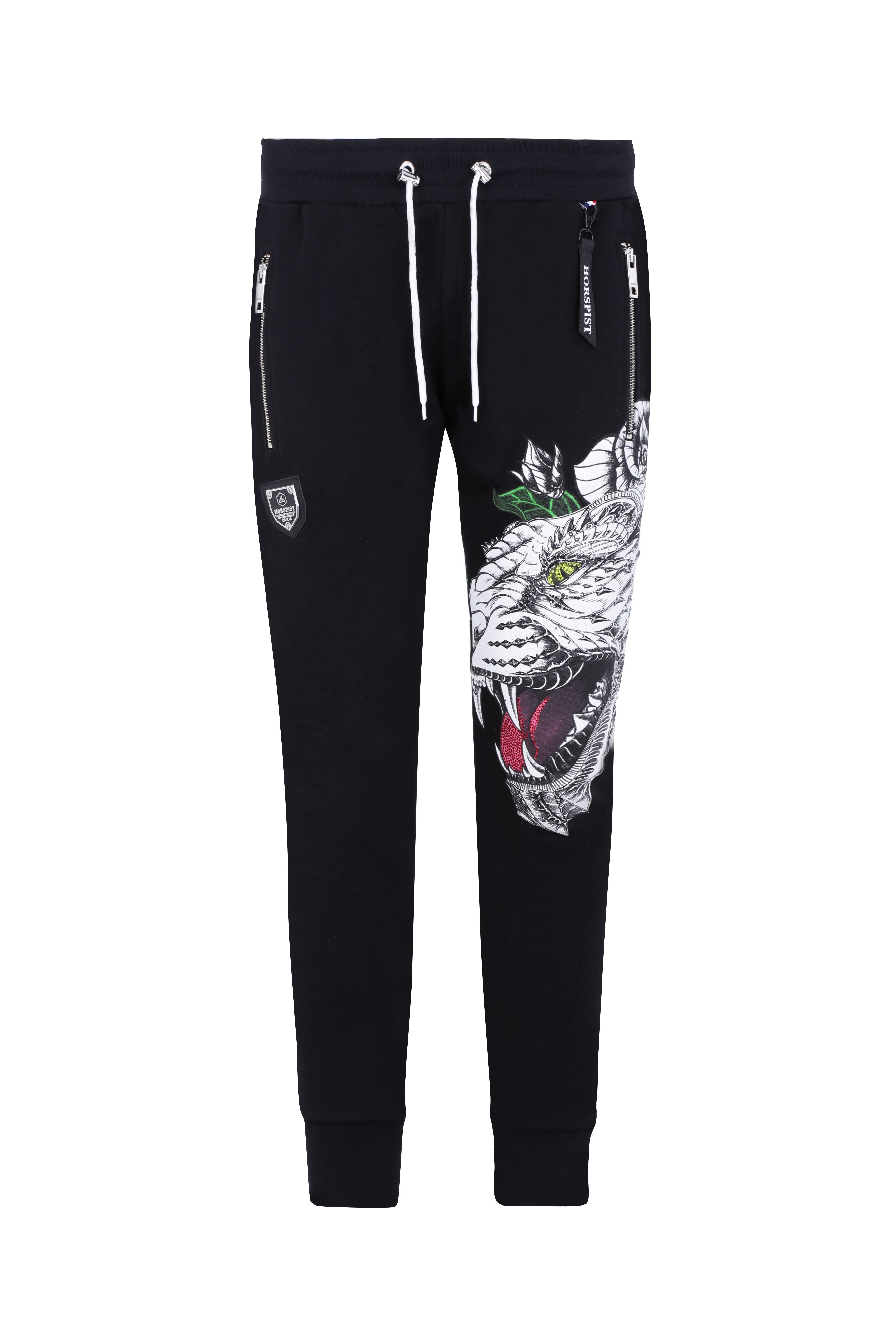 Pantalons de survêtement Horspist JOGGING - Ref. LAZERJOGG-M307-BLACK