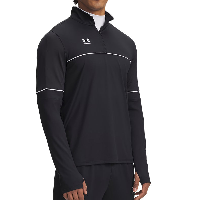 Polo 1/4 zip Homme Under Armour CHALLENGER TRAINING