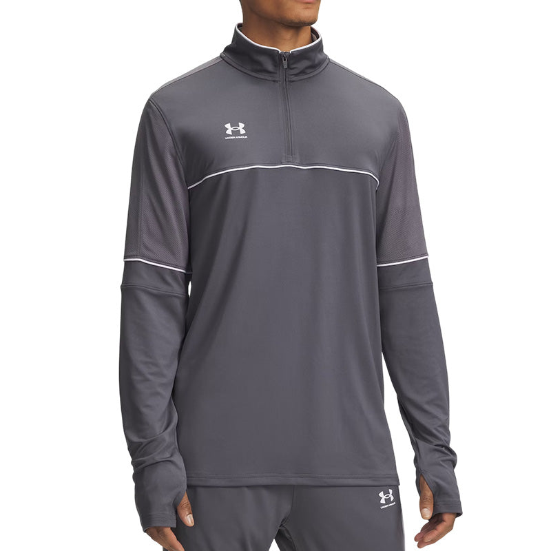Polo 1/4 zip Homme Under Armour CHALLENGER TRAINING