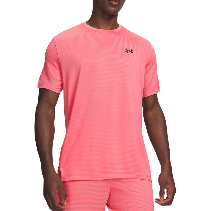 Tee-shirt Homme Under Armour TECH VENT VHS JACQUARD SS